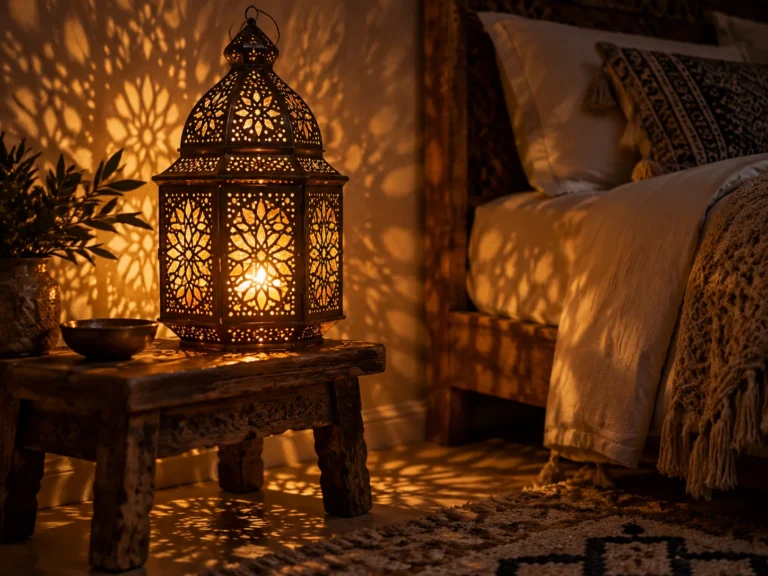 The Punched Metal Lantern Glow