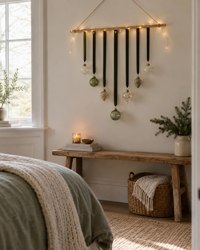 The Ribbon and Ornament Wall Tree