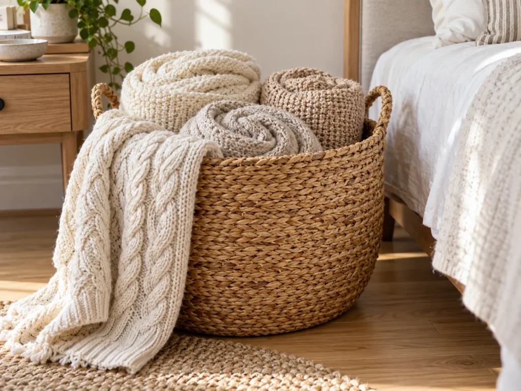 The Seagrass Blanket Basket