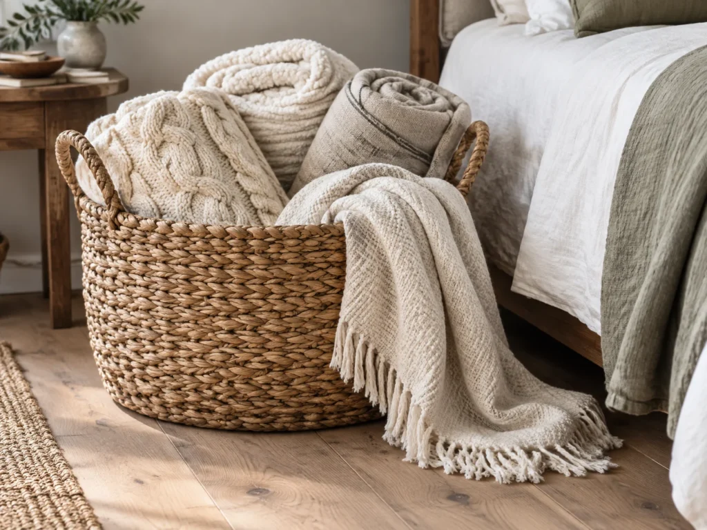 The Seagrass Blanket Basket