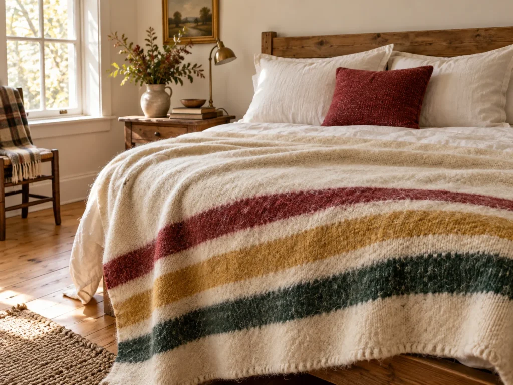 The Striped Wool Camp Blanket