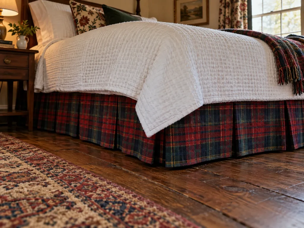 The Tartan Bed Skirt