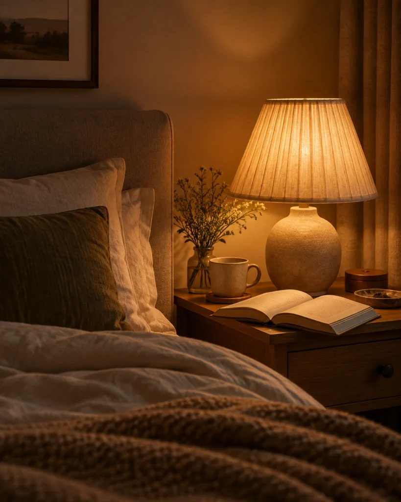 Warm Bulbs & Bedside Lamps