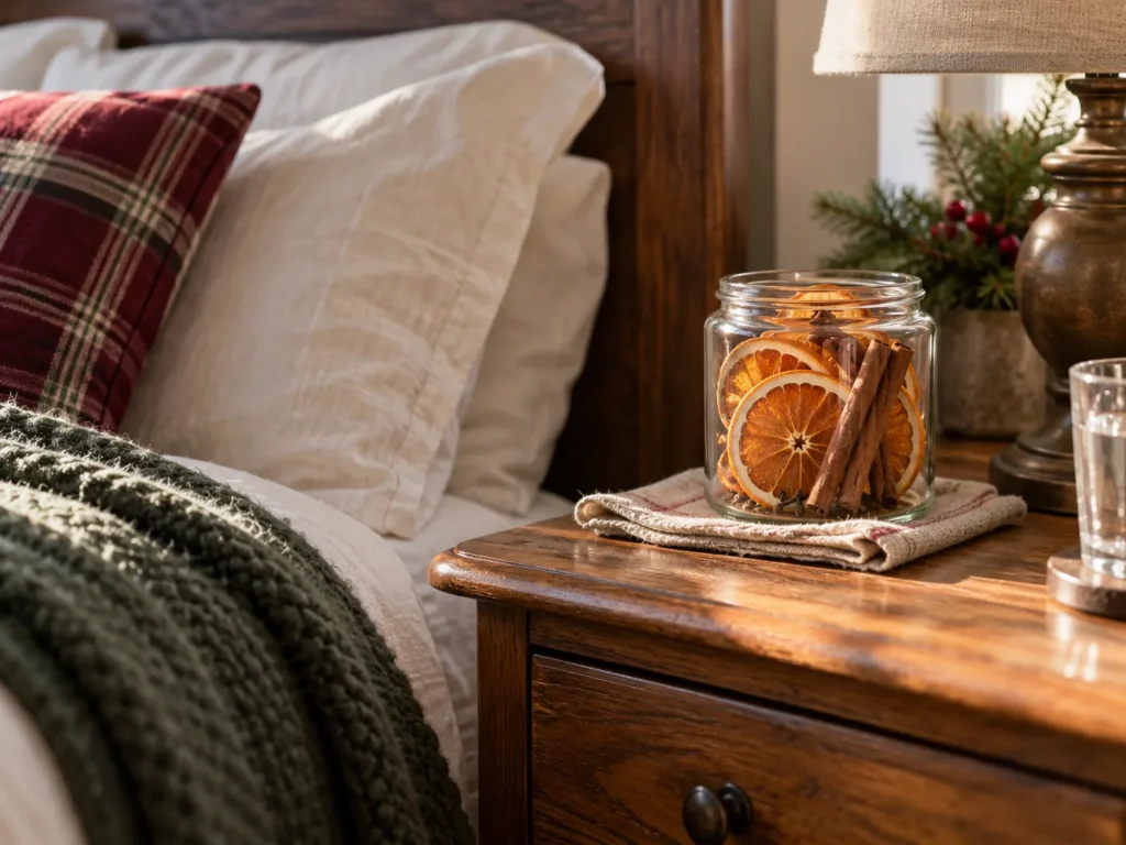 Cinnamon and Orange Scent Jar