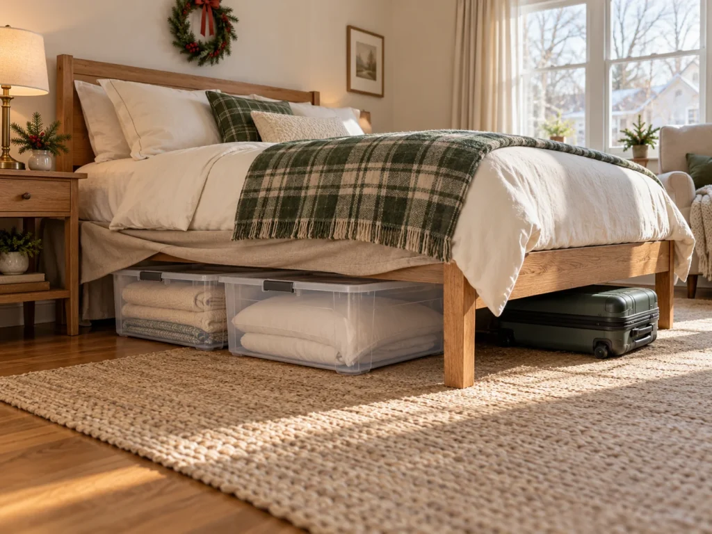Clear Under-Bed Storage