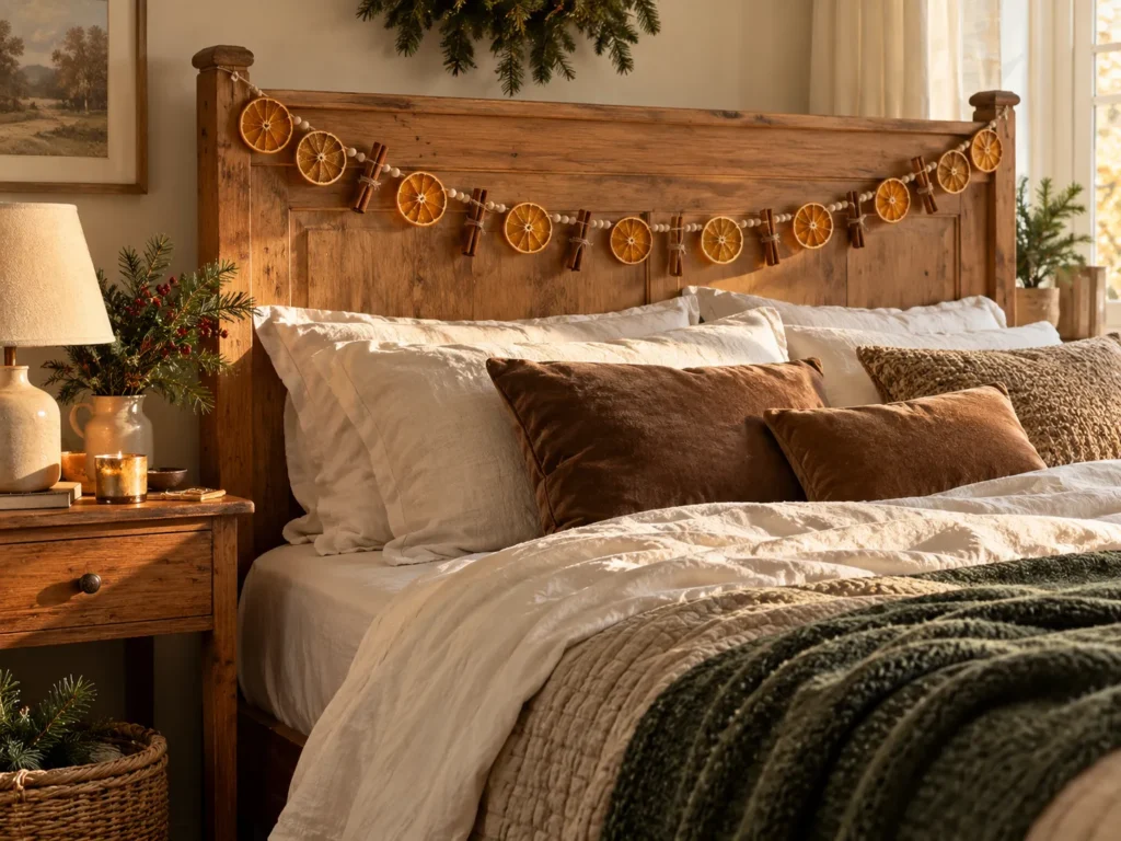 Dried Orange and Cinnamon Stick Garland