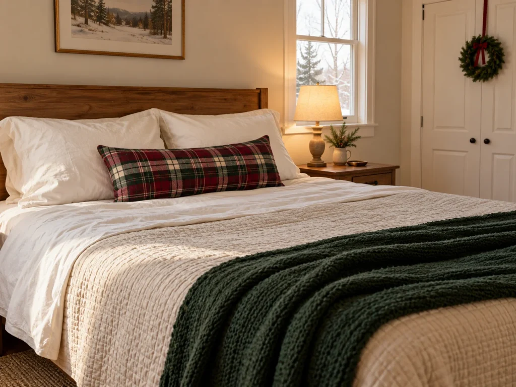 One Low-Profile Festive Cushion