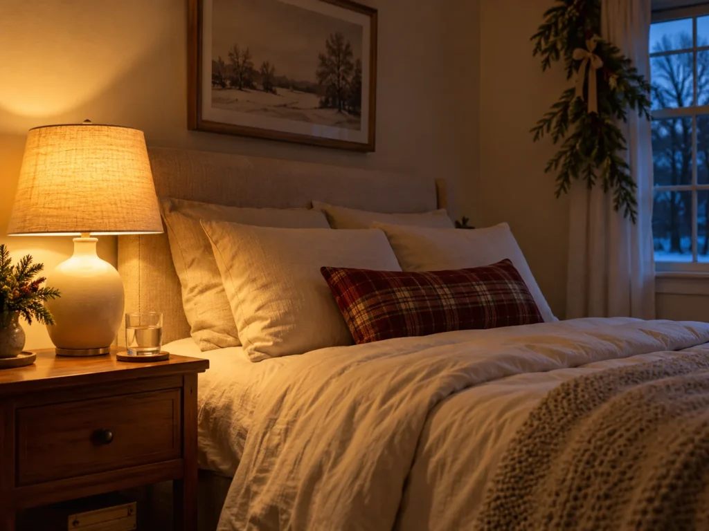 Warm Amber 2700K Bedside Lamp Glow